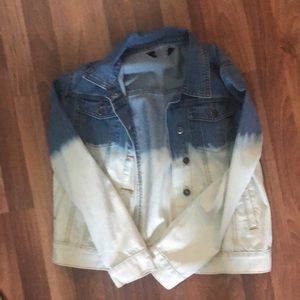 Ombre Jean Jacket
